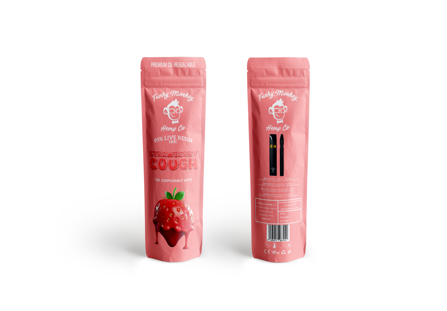 Strawberry Cough HHC Disposable vape